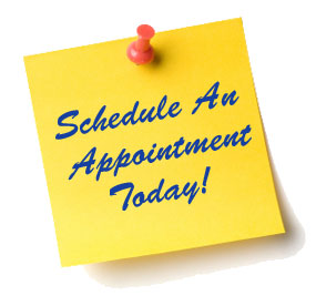 Schedule an appointment today! Schedule an appointment today!